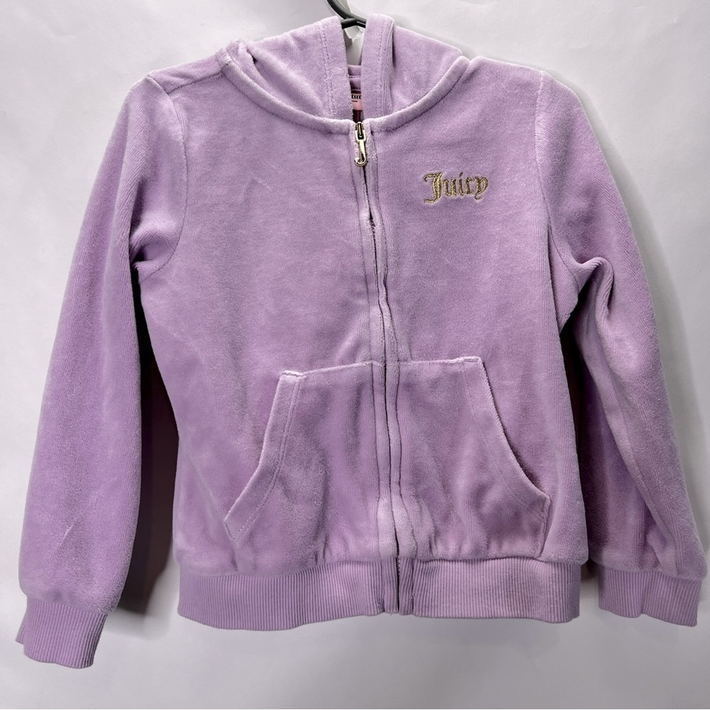 Juicy Couture Velour Girls 4T Hoodie